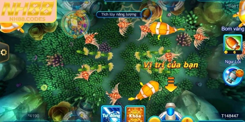 Tính năng đặc biệt của Nổ Cá Đến Rồi NH88