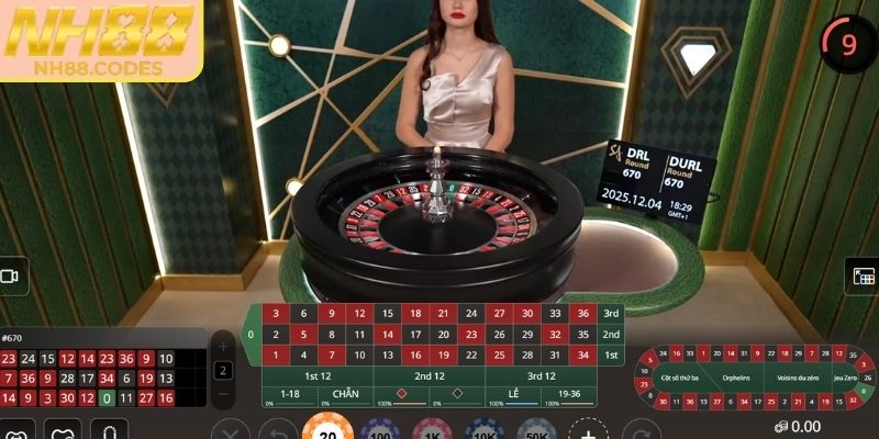 Giới thiệu sơ lược về roulette NH88